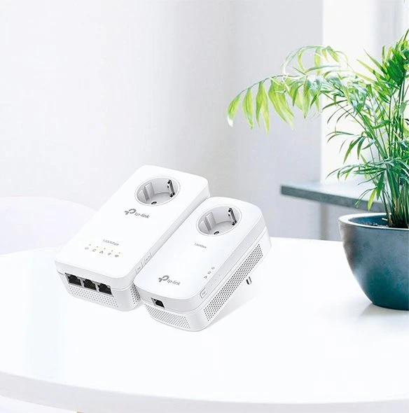 Maršrutizatorius TP-Link TL-WPA1300P rinkinys, 1300 Mbit/s, IEEE 1901, IEEE 802.3, IEEE 802.3u, E / F tipas, gigabito eternetas, 10, 100, 1000 Mbit/s, 1 „Wi2-Fi