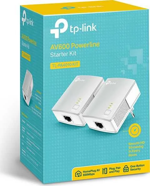 Adapterio maitinimo linijos TP-Link TL-PA4010 rinkinys