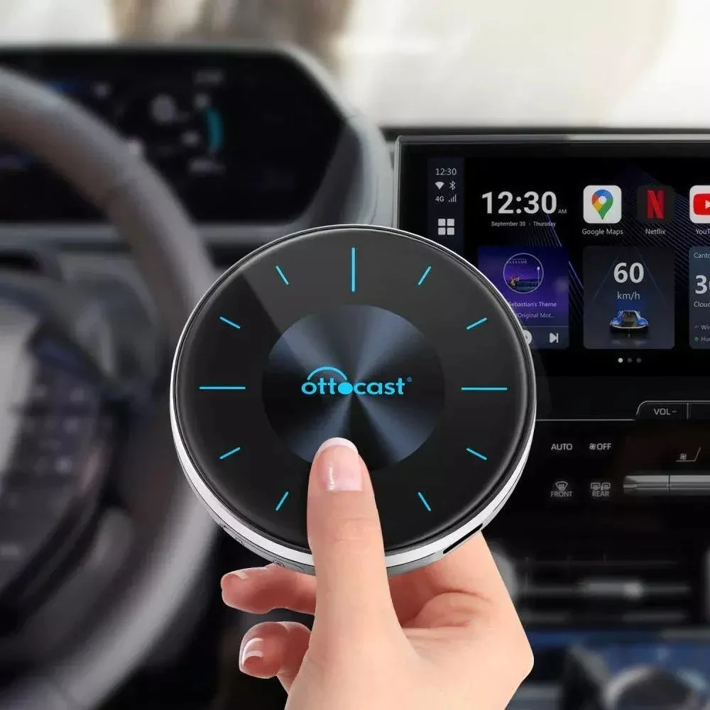 CarPlay ir Android Auto adapteris Ottocast PCS46 OttoAibox P3 | 4G SIM | HDMI