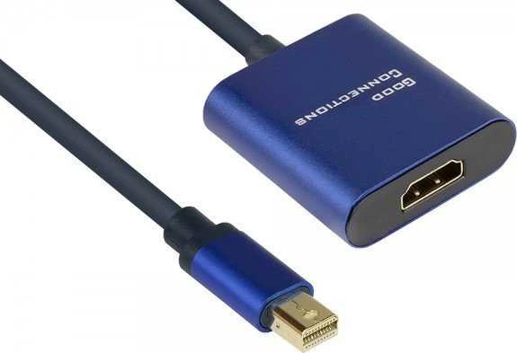 GoodConnections Mini DisplayPort į HDMI adapteris, mėlynas