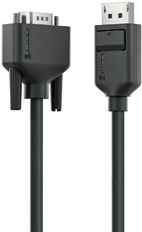 Adapteris AV Alogic ALOGIC EL2DPVGA-02 adapter kablowy 2 m DisplayPort VGA (D-Sub) Juodas