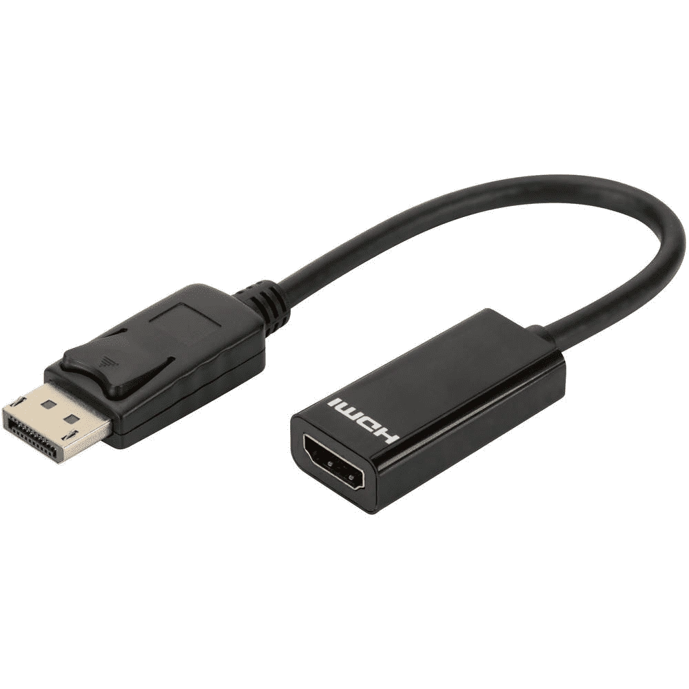 Assmann Electronic „Assmann“ elektroninio DIGITUS adapterio kabelio ekranasPrievadas HDMI M/F 0,15 m AW28