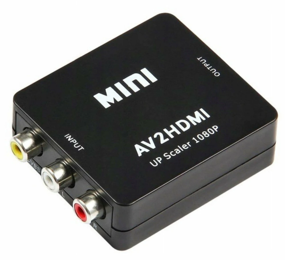 ATL HD44 AV RCA Cinch į HDMI garso RCA signalo adapteris