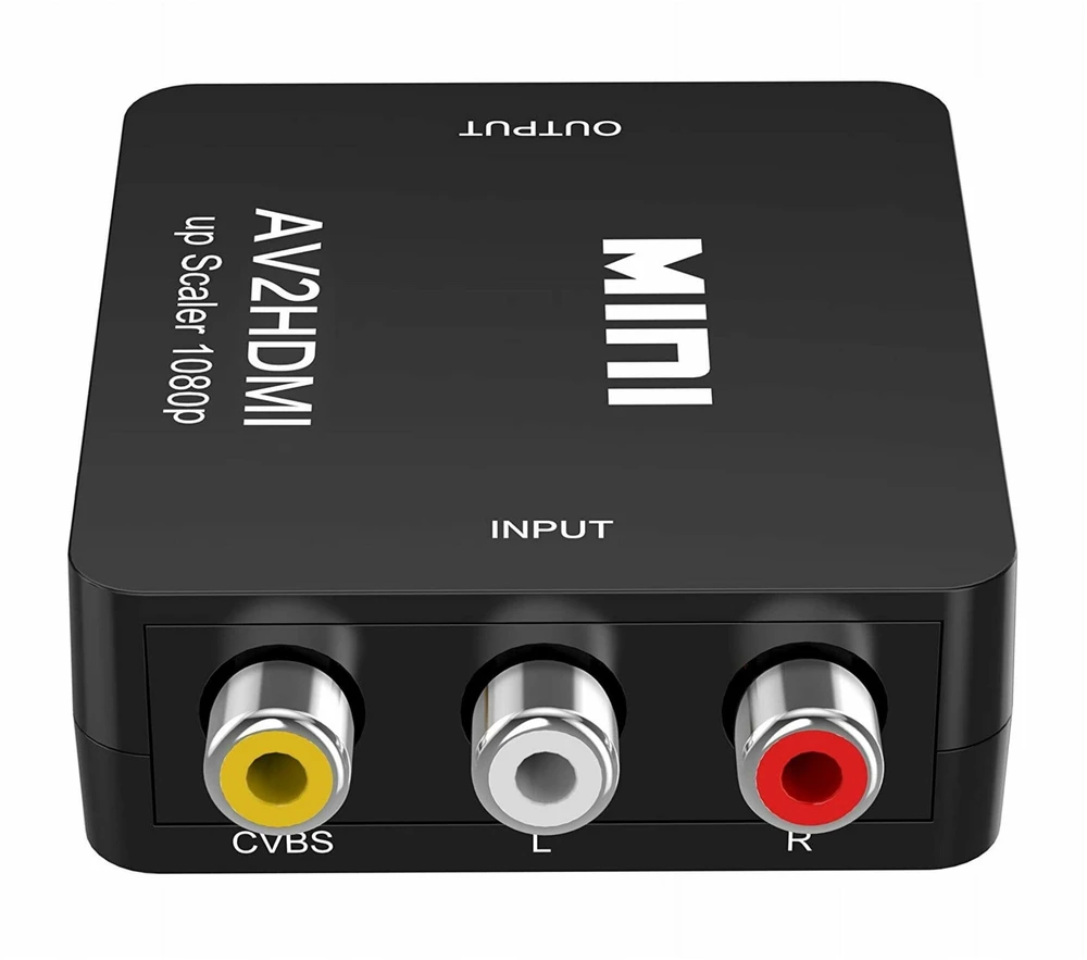 ATL HD44 AV RCA Cinch į HDMI garso RCA signalo adapteris