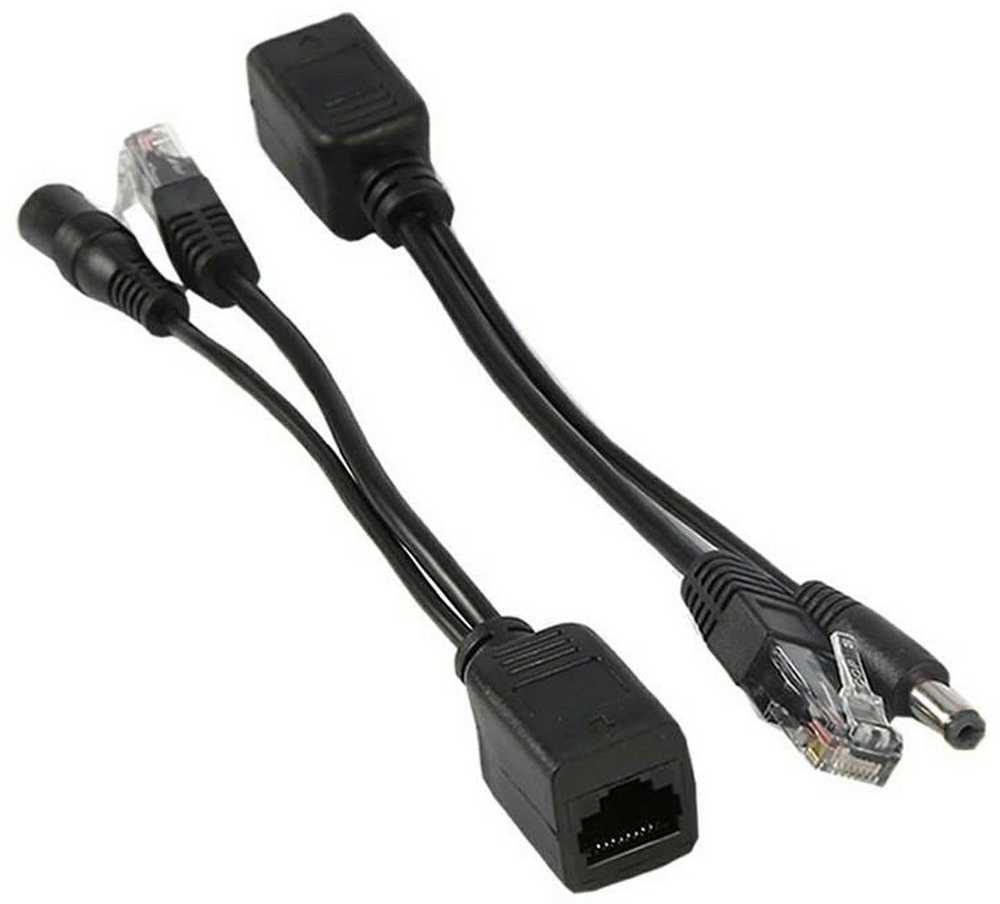 ATL PoE Adapterių Rinkinys RJ45 ir DC 2.1/5.5