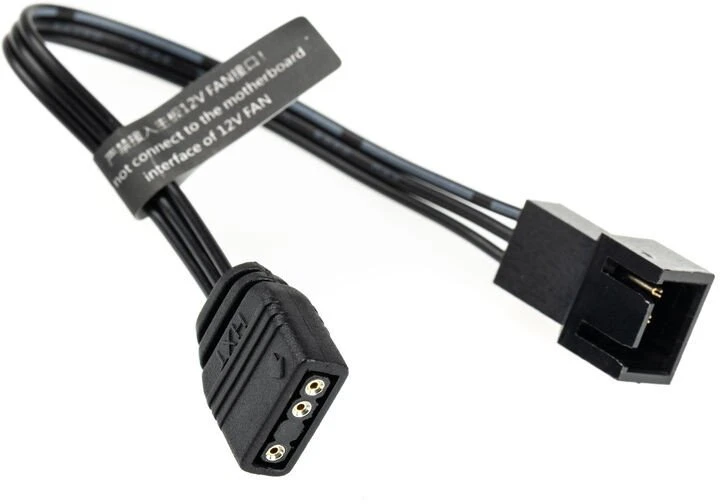 Barrow ARGB adapterio laidas, 3 kontaktų, 5 V, 10 cm