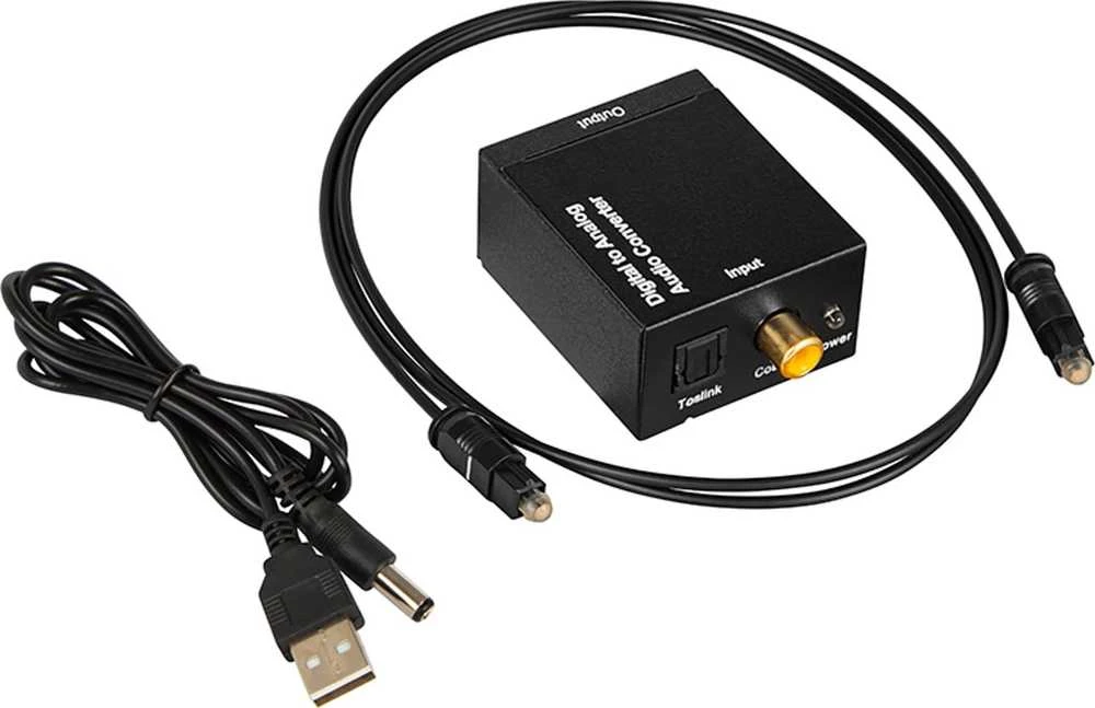 Blow TOSLINK DAC į 2xRCA optinis keitiklis