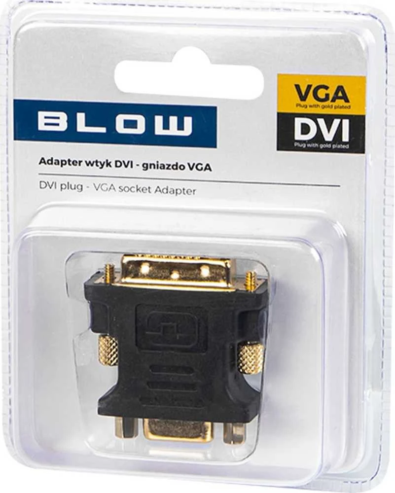Blow DVI į VGA adapteris su auksinėmis jungtimis