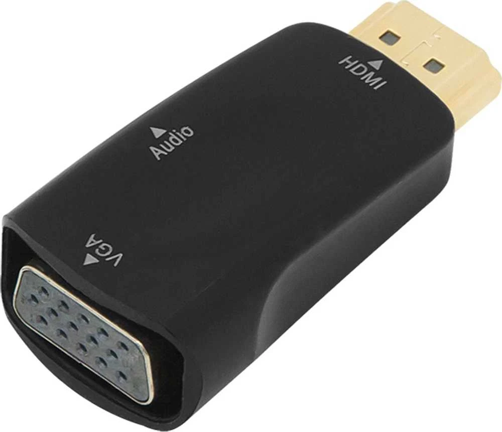 HDMI į VGA adapteris su AUX jungtimi