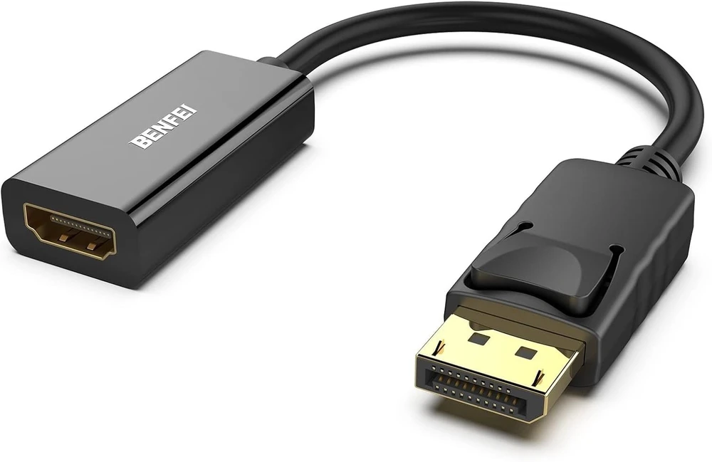 BENFEI adapteris DisplayPort 1.2 į HDMI 1.4 4K vienkryptis juodas