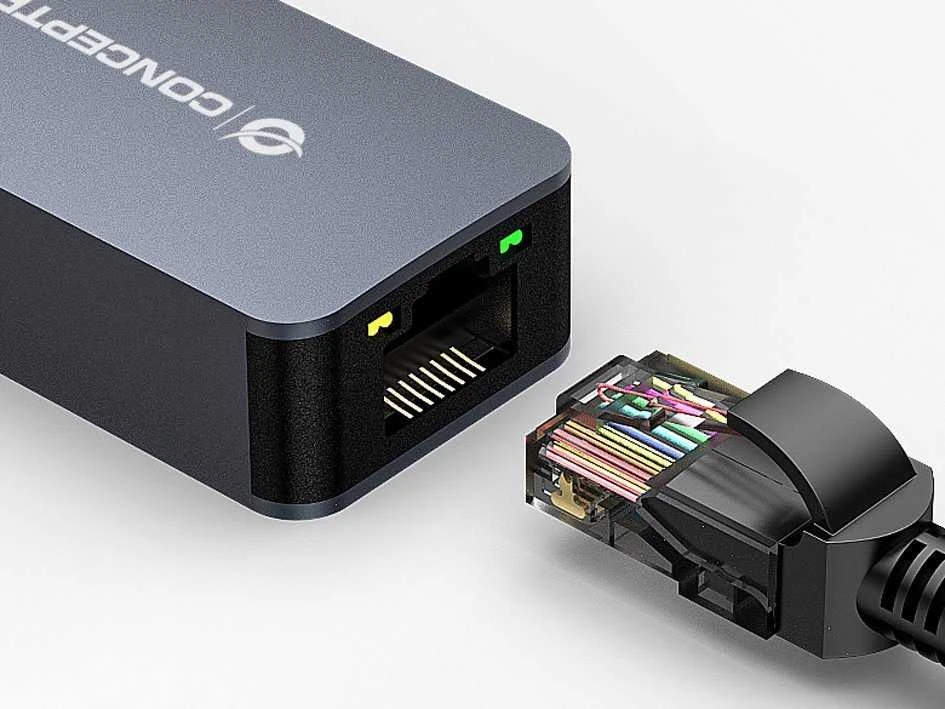 Adapteris AV Conceptronic CONCEPTRONIC Adapteris USB3.0-> RJ45 10/100/1000/2500 0,15 m