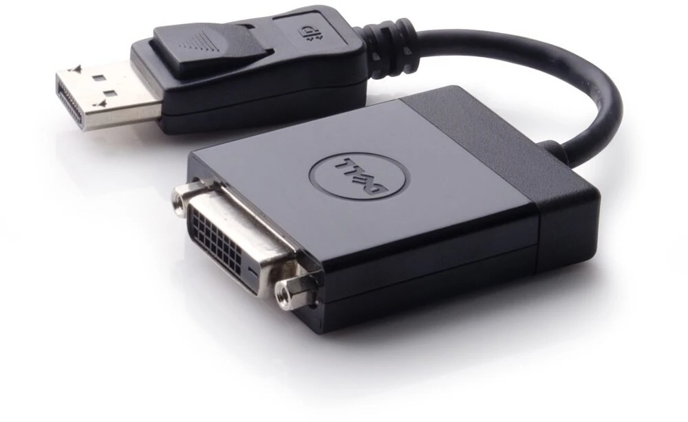 Dell DisplayPort į DVI-D vaizdo signalo perėjimas