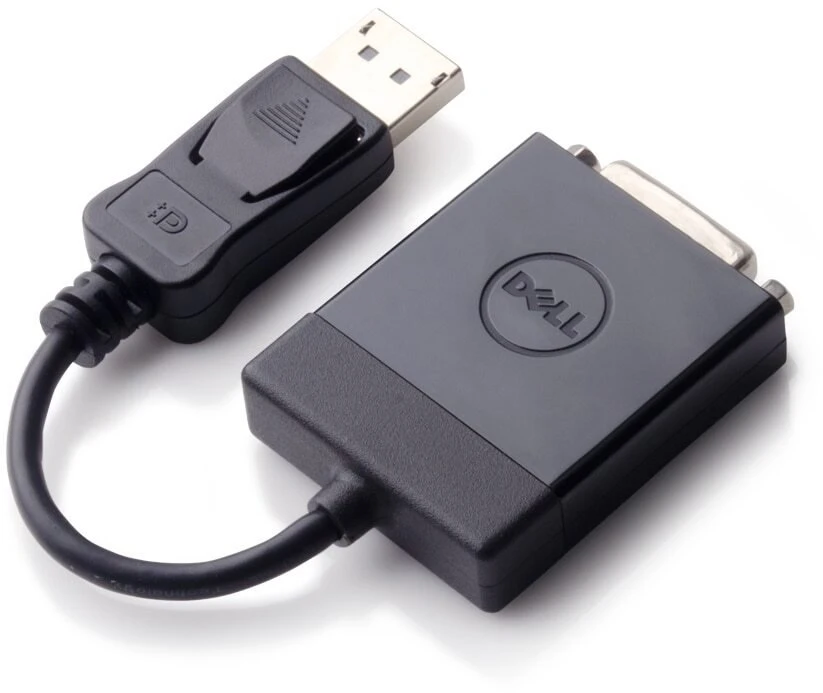 Dell DisplayPort į DVI-D video adapteris su trumpu laidu