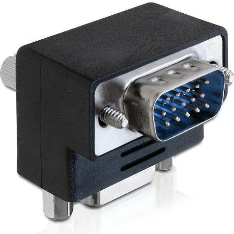 Delock VGA kampinis adapteris 15-pin