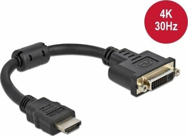 HDMI į DVI adapteris su feritiniu filtru