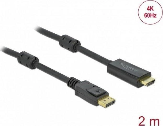 Delock DisplayPort-HDMI adapteris su ferito filtrais
