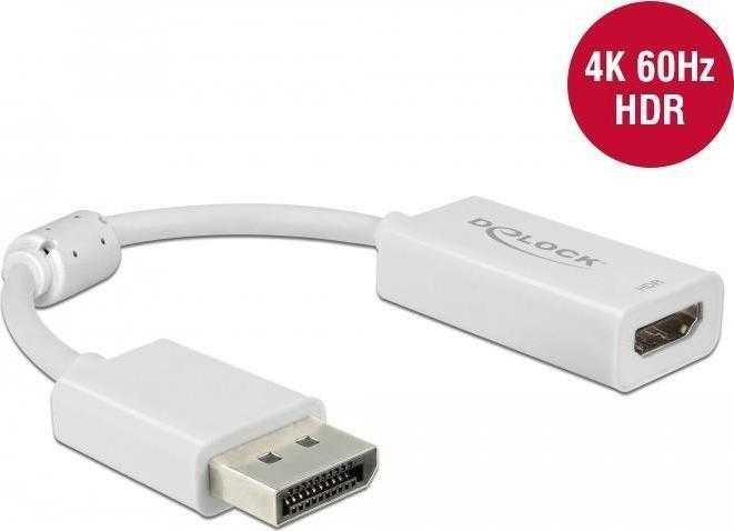 „Delock“ adapteris (su HDR) „DisplayPort“ ir HDMI jungtimi