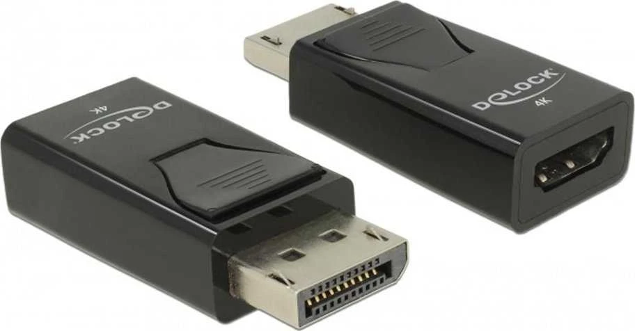 Delock DisplayPort į HDMI adapteriai, 2 vienetai
