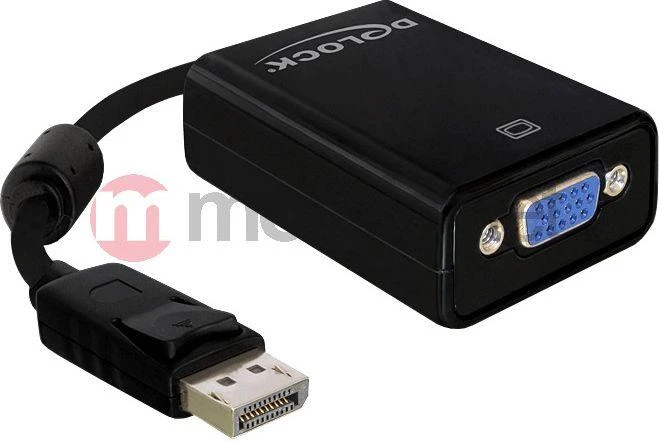 Delock Adapteris Displayport 1.1 vyriškas > VGA lizdas + garsas + maitinimas