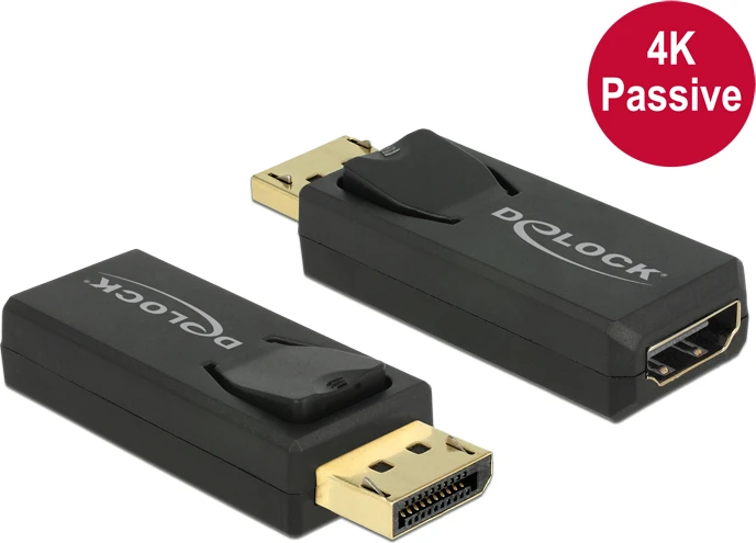 Adapteris AV Delock DisplayPort – HDMI adapteris (65571)