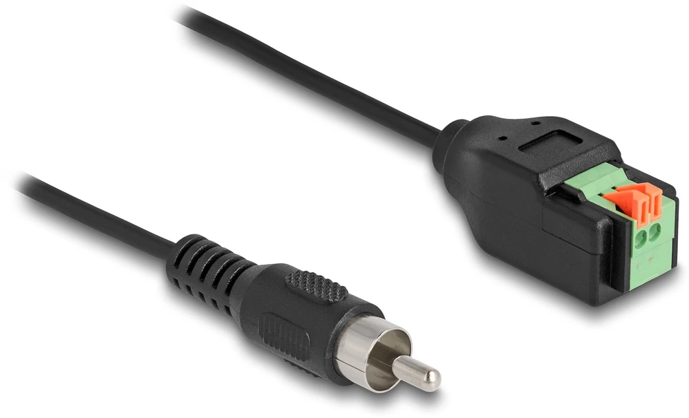 Adapteris AV Delock. Kabelis nuo cinch iki gnybtų adapteris, 15 cm