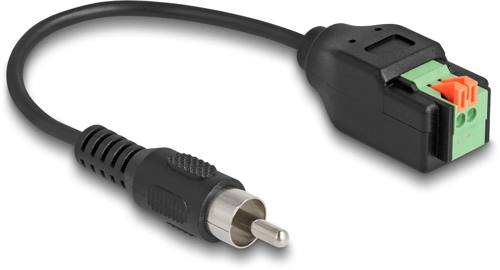 Adapteris AV Delock. Kabelis nuo cinch iki gnybtų adapteris, 15 cm