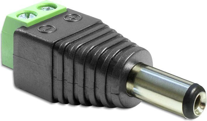 DC 2,1x5,5 mm maitinimo kištukas su gnybtų bloku