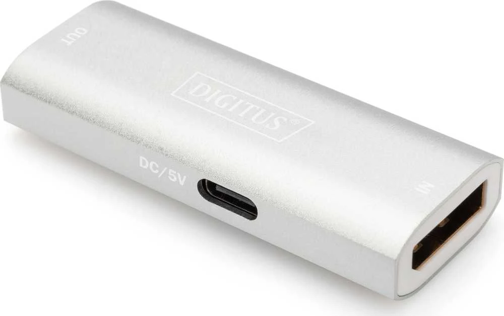 Digitus | 8K DP Repeater 30 m | DS-55524 | Sidabrinis