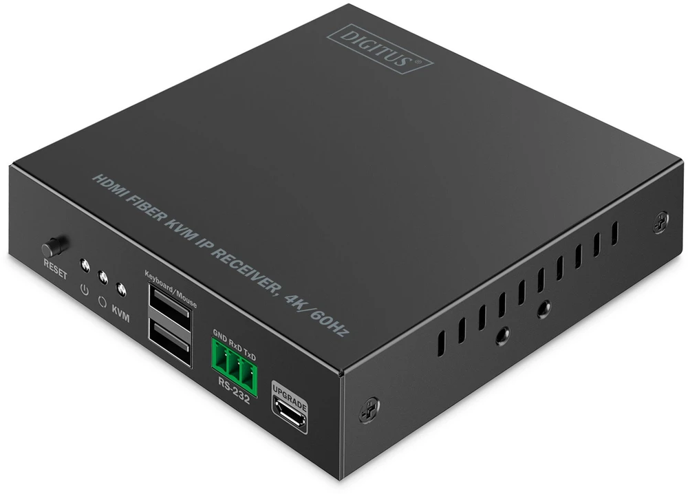 Digitus HDMI Fiber IP imtuvas su USB ir RS-232 jungtimis