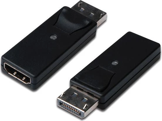 AV adapteris Digitus DisplayPort - HDMI juodas (DB-340602-000-S)