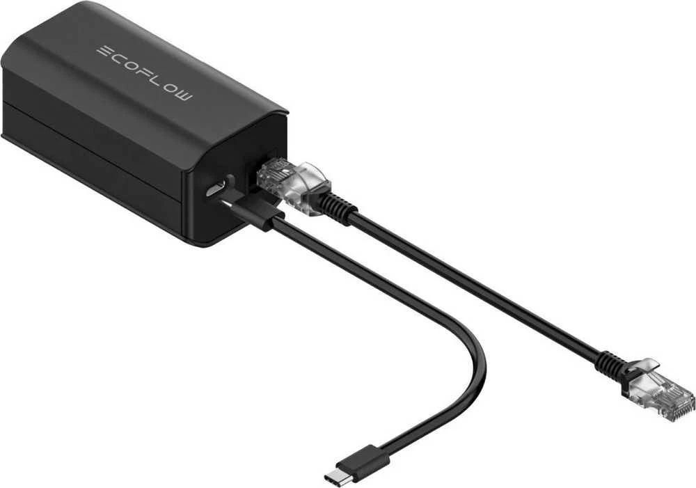 EcoFlow įžeminimo adapteris su laidais
