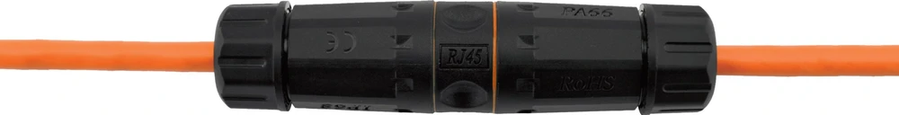 Adapteris AV Equip Equip 221162 zmieniacz płci / kabli RJ-45 Juodas, Oranžinė