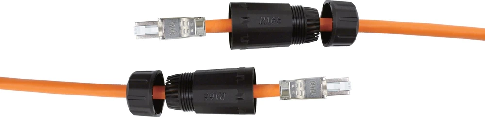 Adapteris AV Equip Equip 221162 zmieniacz płci / kabli RJ-45 Juodas, Oranžinė
