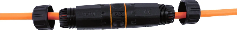 Adapteris AV Equip Equip 221162 zmieniacz płci / kabli RJ-45 Juodas, Oranžinė