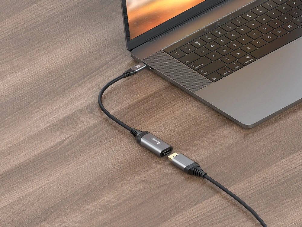 Adapteris AV Equip Equip Adapteris USB-C -> DisplayPort 1.4 8K60Hz 0.15m gr