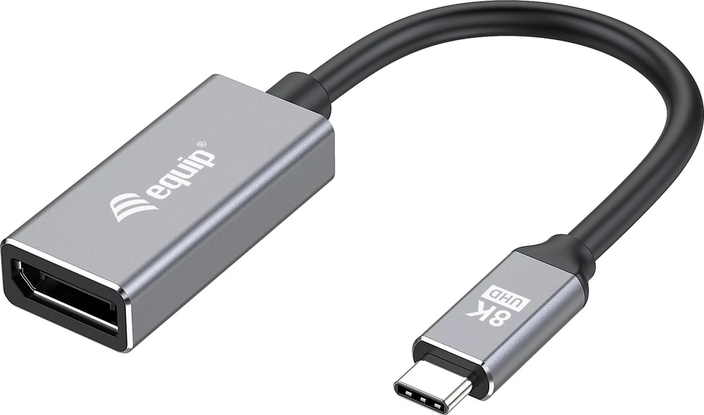 Adapteris AV Equip Equip Adapteris USB-C -> DisplayPort 1.4 8K60Hz 0.15m gr