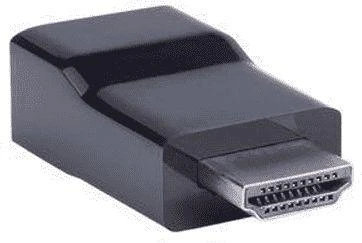 Gembird | HDMI į VGA adapteris, vienas prievadas | Juodas | HDMI | VGA