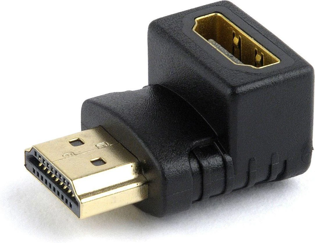 GEMBIRD A-HDMI90-FML Gembird HDMI dešiniojo kampo adapteris, 90 laipsnių kampu žemyn