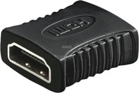Goobay HDMI į HDMI adapteris, juodas