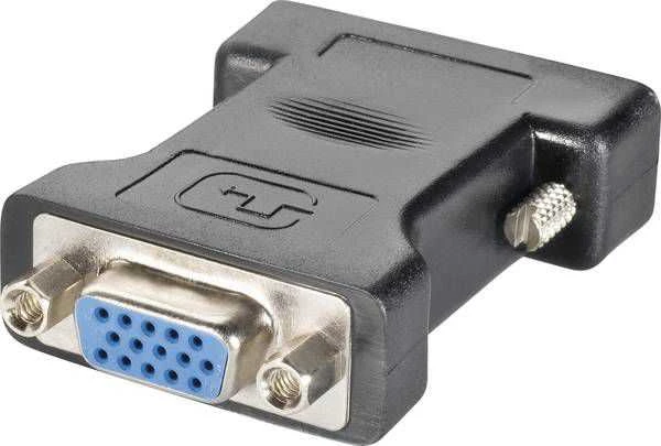 Adapteris AV Goobay juoda (68030)