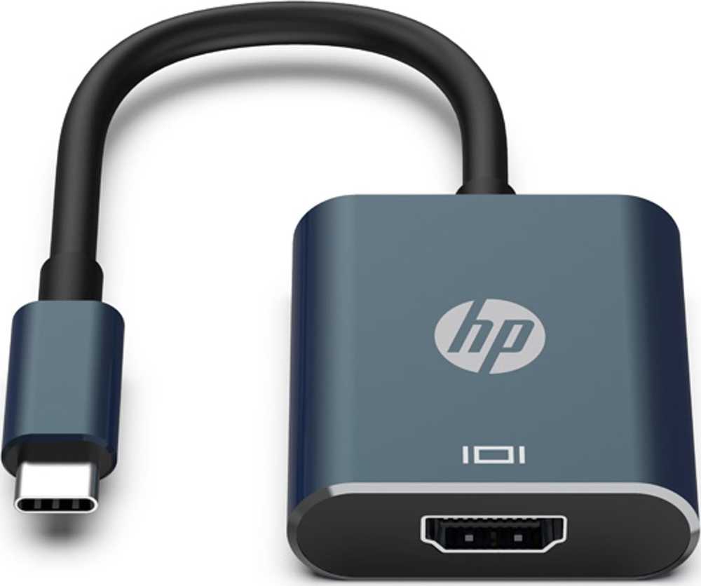 HP Video adapter, DHC-CT202, USB C (M) - HDMI F, juoda, Hewlett-Packard