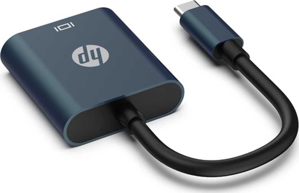 HP Video adapter, DHC-CT202, USB C (M) - HDMI F, juoda, Hewlett-Packard