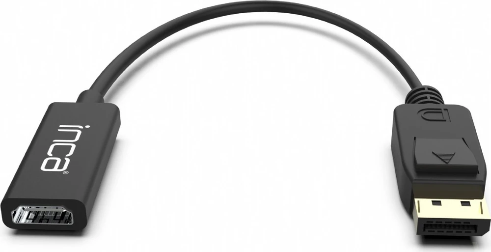Nezatříděno Adapteris AV Inca INCA Adapteris IDTH-07 DisplayPort > HDMI, 4K, 0,2 m mažmeninė prekyba