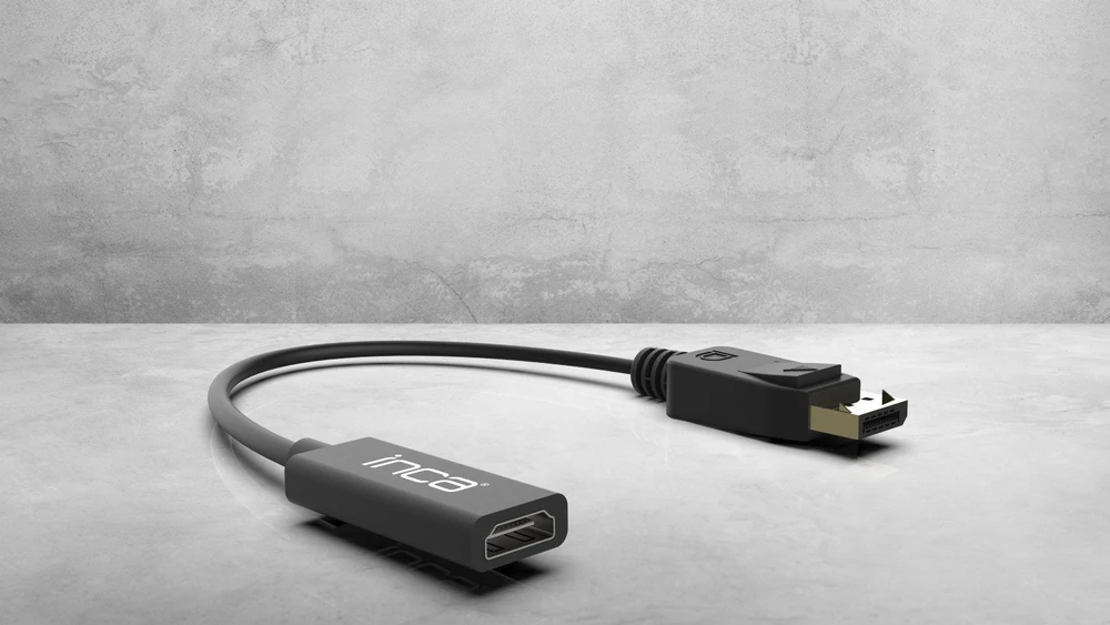 Inca DisplayPort į HDMI adapteris, 0,2 m