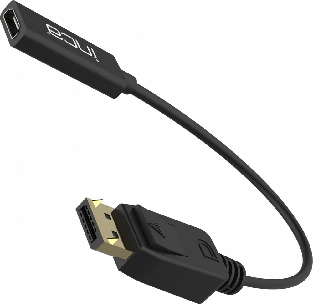 Nezatříděno Adapteris AV Inca INCA Adapteris IDTH-07 DisplayPort > HDMI, 4K, 0,2 m mažmeninė prekyba