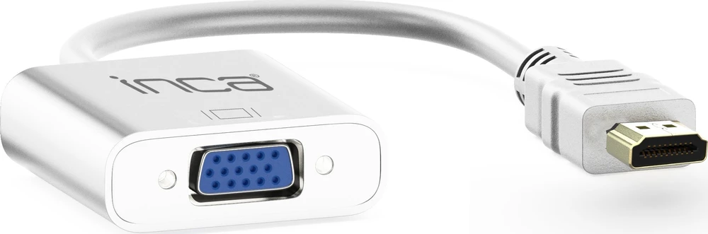 Nezatříděno Adapteris AV Inca INCA Adapteris IHTVJ-7 HDMI > VGA St. + USB garsas 1080p