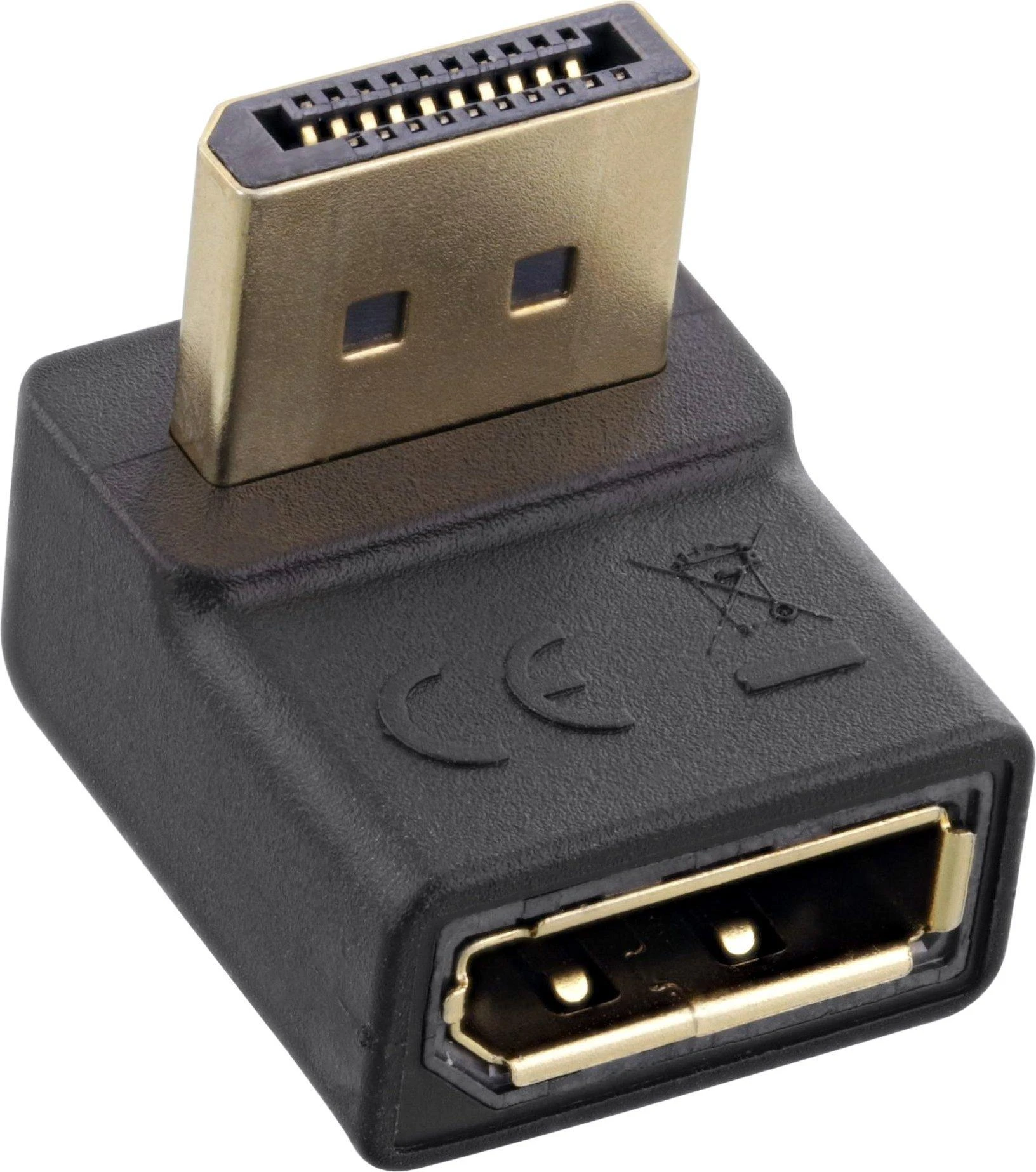 InLine AV ® „DisplayPort“ adapteris, „DisplayPort“ vyriškas / moteris ...