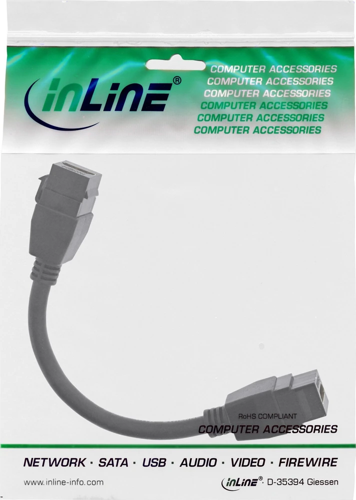 InLine HDMI keystone adapteris pakuotėje