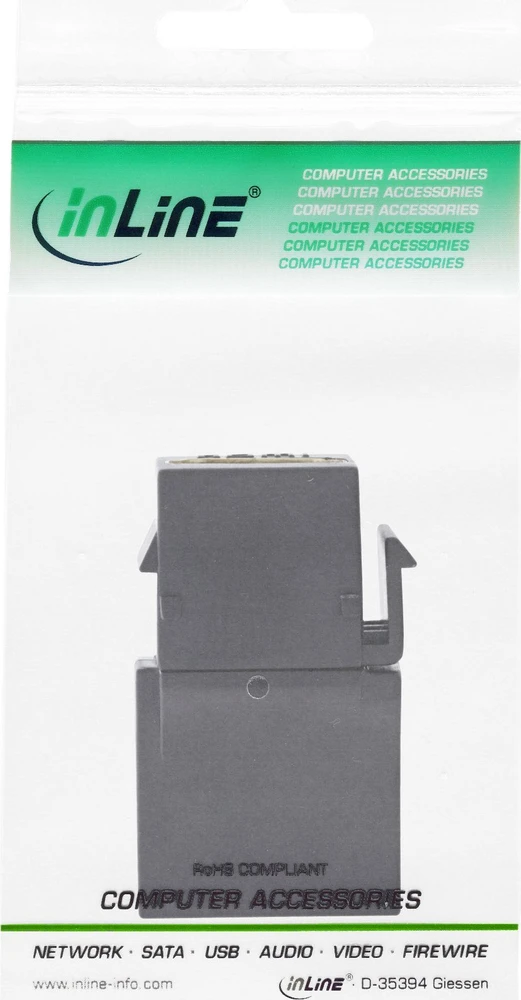 InLine HDMI Keystone adapteris kampuotas