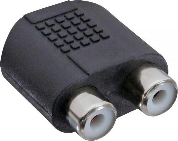 Intos InLine 2 x RCA lizdas - 3,5 mm vidinis adapteris